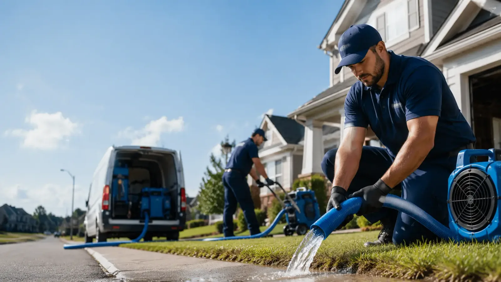 Flood Damage Restoration in Guys, TN